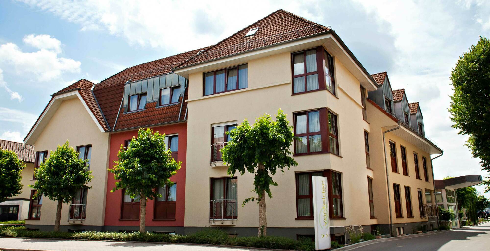 Hotel Vorfelder Walldorf  Eksteriør billede